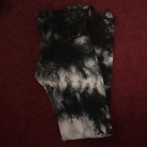 Tie dye leggings